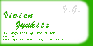 vivien gyukits business card